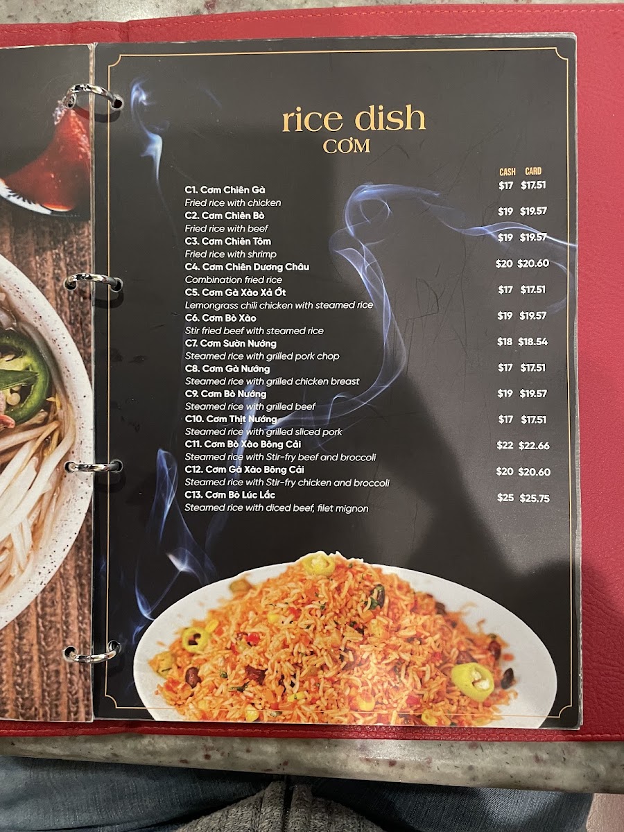 Pho Vietnamese Menu - Image 2