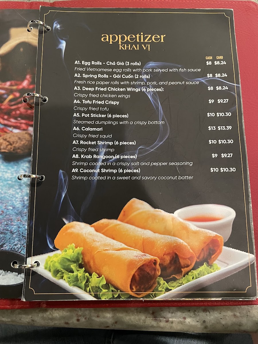 Pho Vietnamese Menu - Image 3